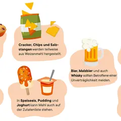 Bier, Malzbier und auch Whisky sollten Betroffene einer Unverträglichkeit meiden. Ist Whisky glutenfrei? Oft nicht, da er aus Getreide hergestellt wird.