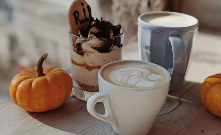 Pumpkin Spice Latte selber machen mit Kürbis und Espresso
