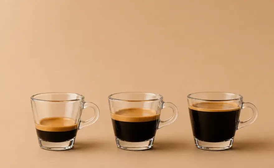 Espresso-Varianten erklärt - Ristretto, Lungo und Milchgetränke